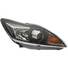 Ford Focus 2008-2011 Black Inner Xenon Head Lamp Unit Driver Side